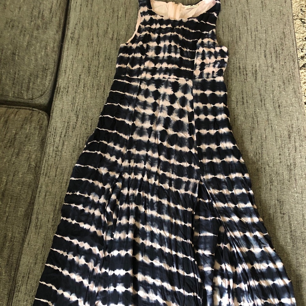 Tie dye maxi dress